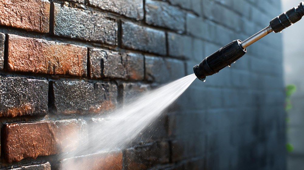 pressure washing
